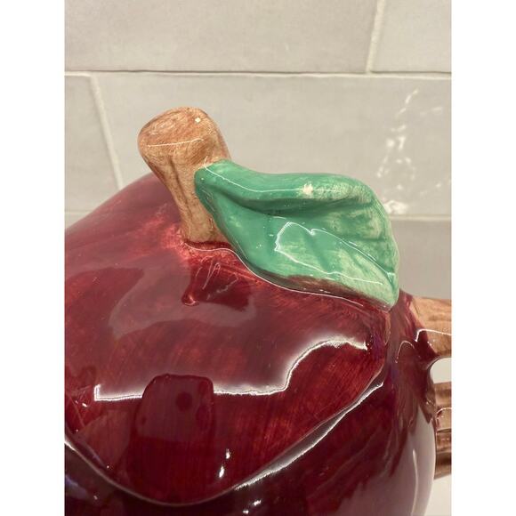 Vintage Apple Tea for One Set - Peggy Jo Ackley Style - Picture 6 of 10